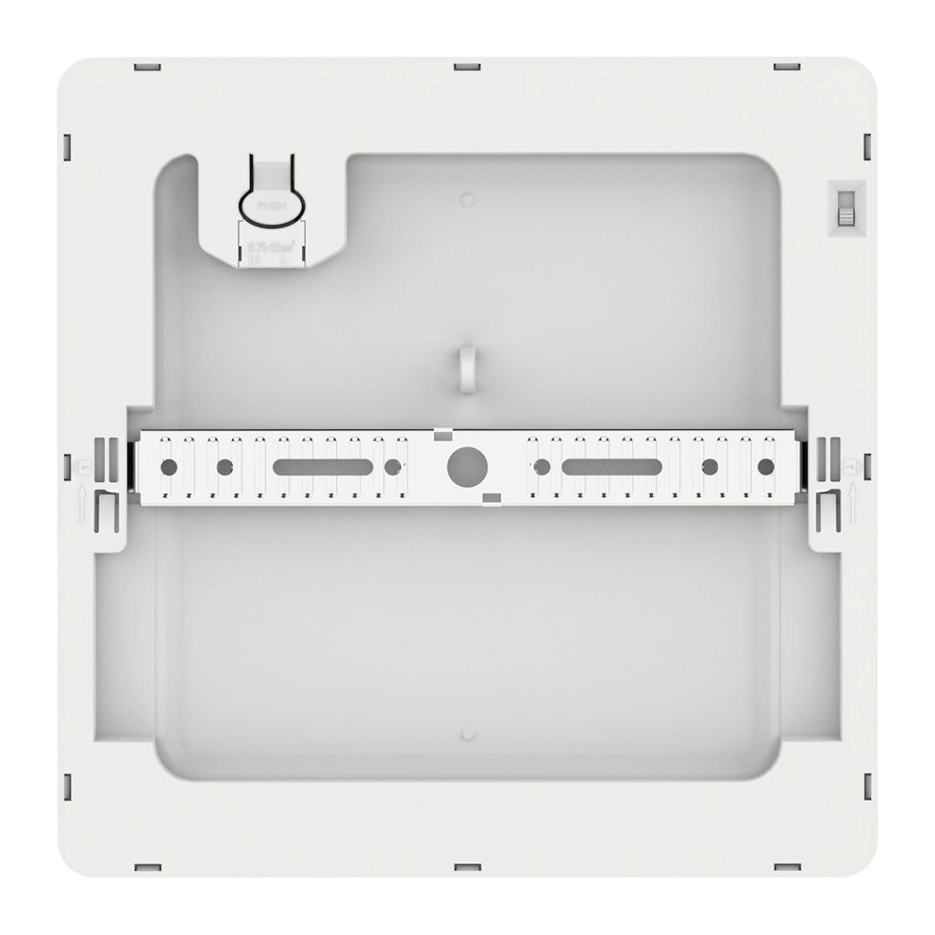 Plafoniera LED quadrata 29,5cm bianca 24W CCT EVORA Milagro