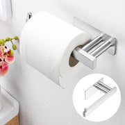 Houder per carta igienica autoadesiva per wc in acciaio inossidabile per cucina e bagno