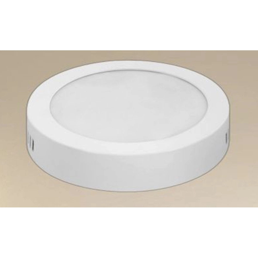 Trade Shop - Plafoniere Led 12w Luce 3000k-6500k Tondo Soffitto Parete Interruttore 1320lm 00137 -