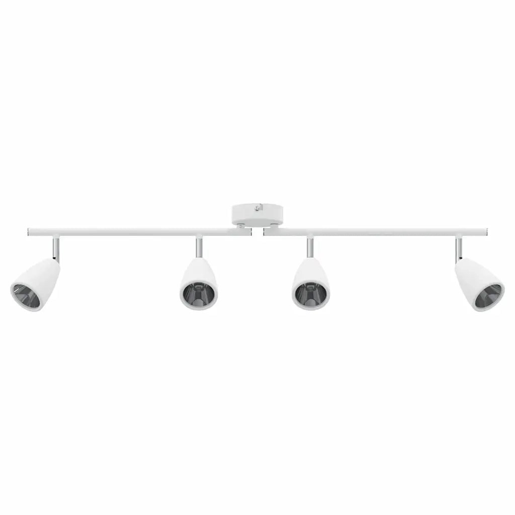 Faretto da soffitto Bianco 70 x 12,5 x 10,5 cm Metallo 4108215