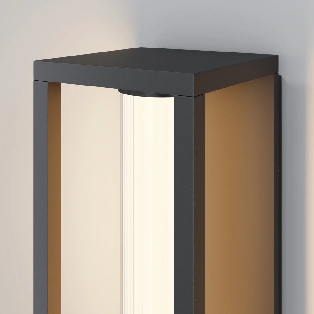 Maytoni Applique Moderna Expo 1 luce LED integrato IP54 grafite alluminio