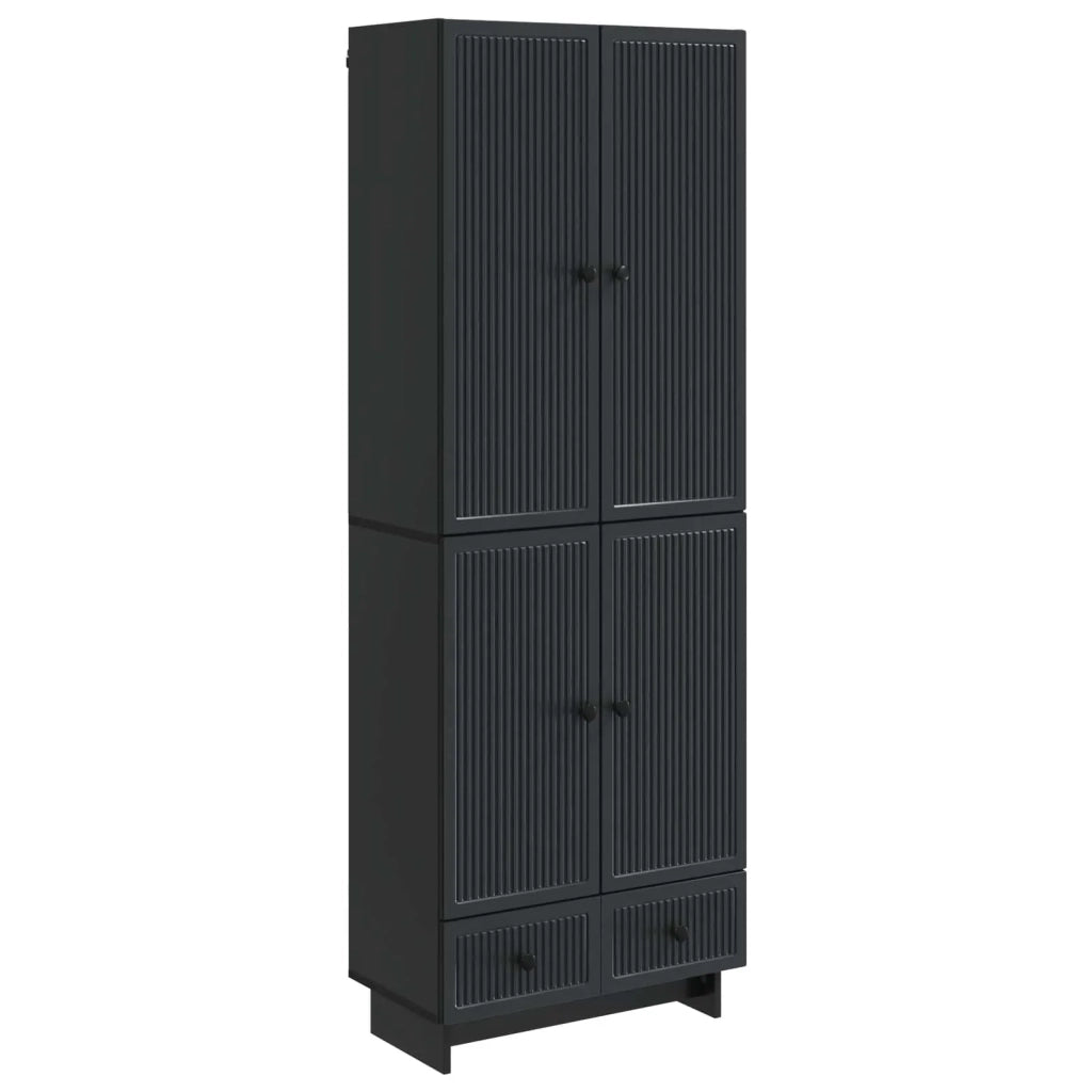 Set di armadi 2 pcs Nero 66 x 34,5 x 95 cm Legno ingegnerizzato 3416350
