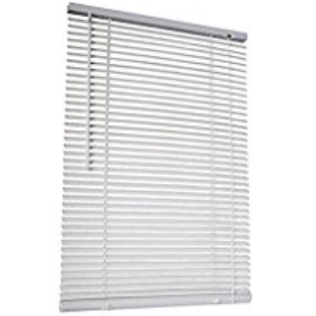 Tenda Veneziana In Pvc Grigio Lamelle Da 25 Mm 60X160 Cm - Emmebi