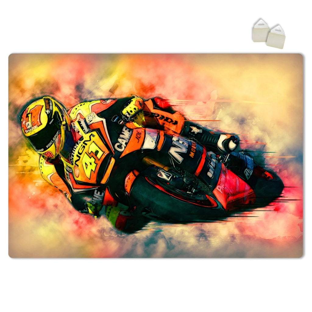 MOTO 41 - POSTER in PVC da 3mm Misura: 70x100 cm