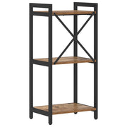 Libreria-Scaffale per Libri-Mobile di Stoccaggio Legno vecchio 40 x 30 x 85 cm Legno multistrato 741276