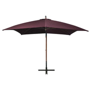 Ombrellone a Sbalzo-Ombrello da giardino Bord¨° 3x3 m Palo in Abete Massello