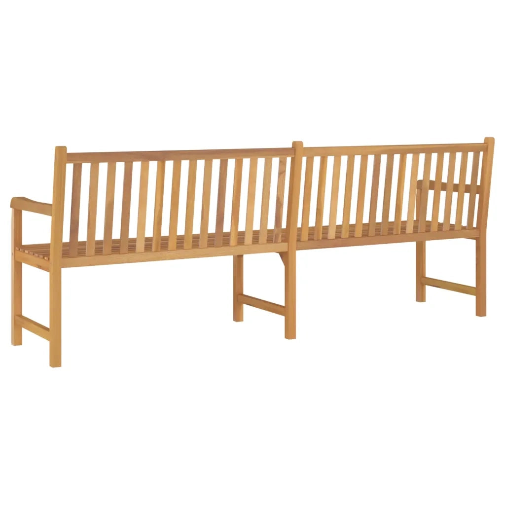 Panca da Giardino 228 cm in Legno Massello di Teak 316624