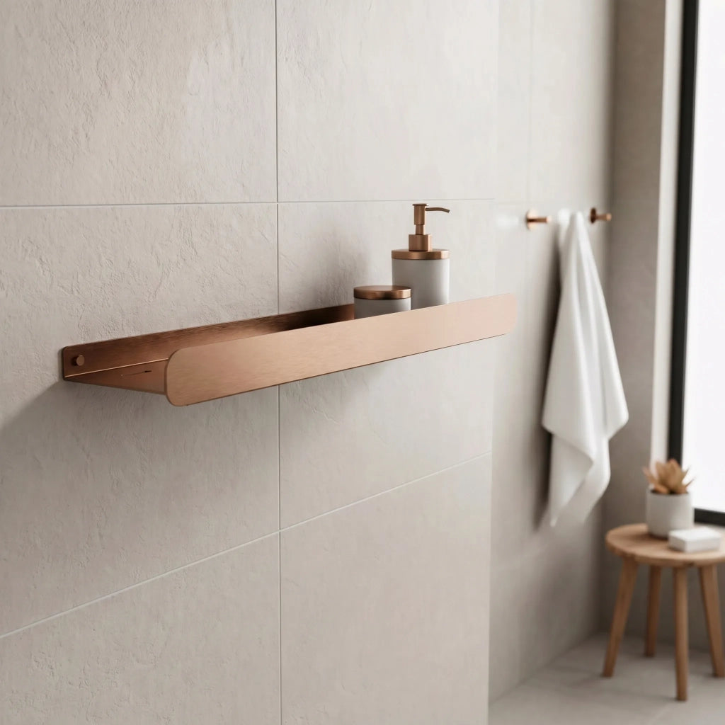 Mensola Da Bagno Sf03 45cm Copper Brush