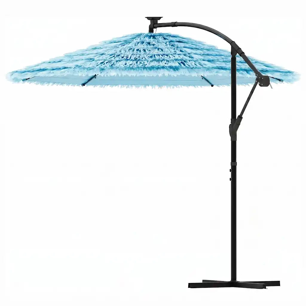Ombrello | Parasolne Giardino con Palo in Acciaio Blu 269x269x235 cm