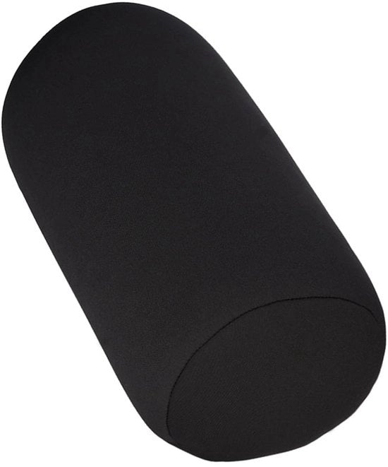 Supporto morbido Microfibre - Rollo di supporto - Cuscino per pavimento - Comfort viaggio - Design elegante - Illuminazione a pressione