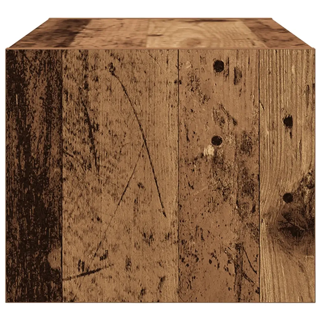 Mobili Porta TV 2 pz Legno Antico 60x31x25,5 cm in Truciolato 861505