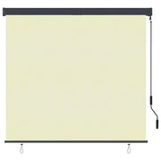 Tenda a Rullo per Esterni-Tenda da sole avvolgibile 160x250 cm Crema