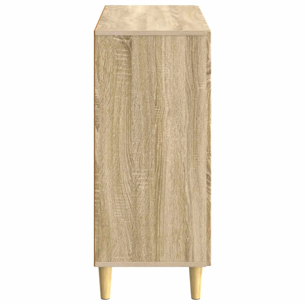 Credenza Rovere Sonoma 89 x 34,5 x 80 cm Legno ingegnerizzato