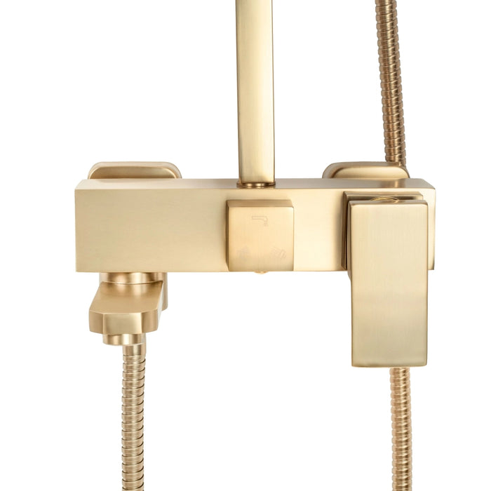 Set Doccia Rea Jack Brushed Gold