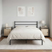 Armadio da Notte 2 pz Rovere Sonoma Legno ingegnerizzato 8007614