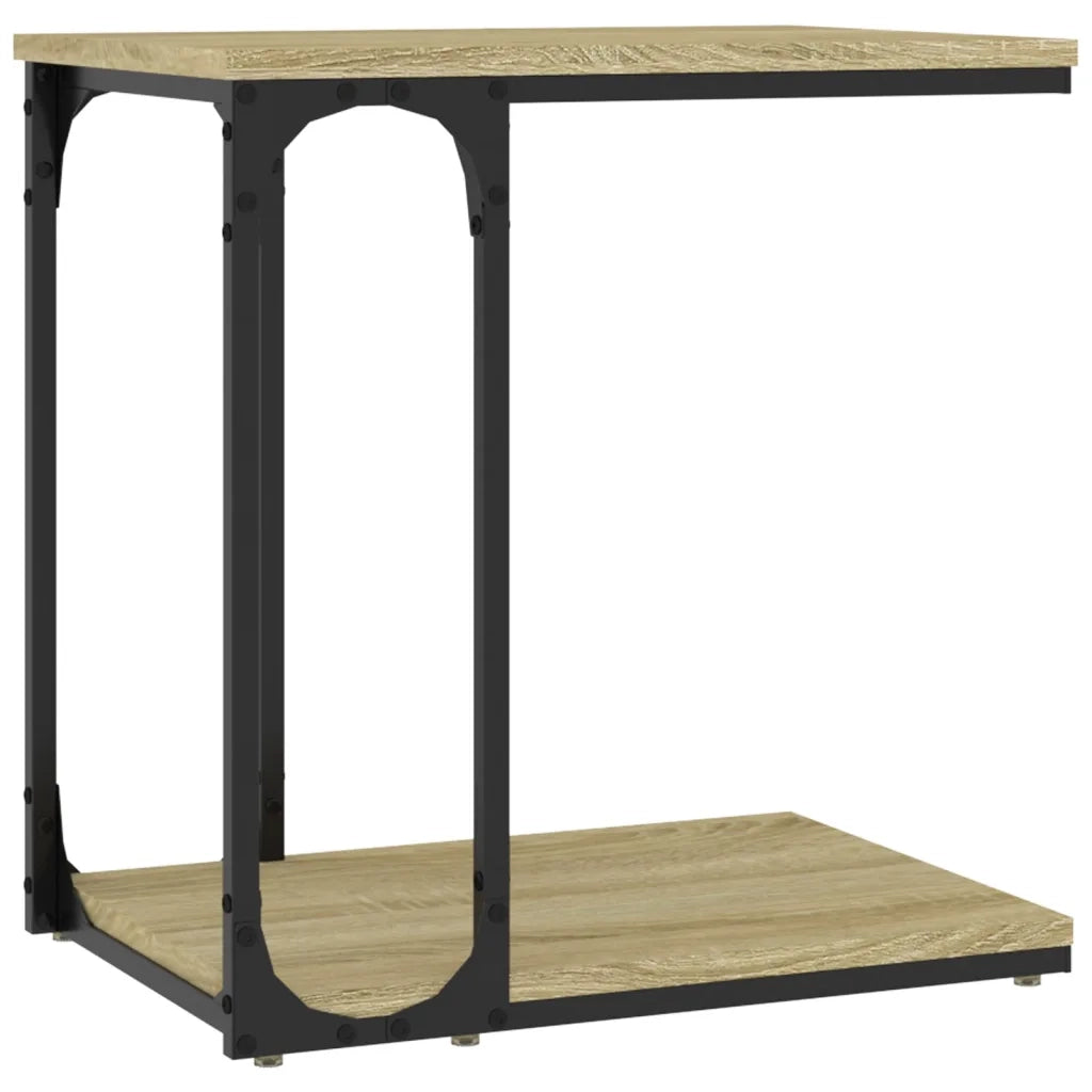 Tavolino Rovere Sonoma 50x35x52 cm in Legno Multistrato 825813