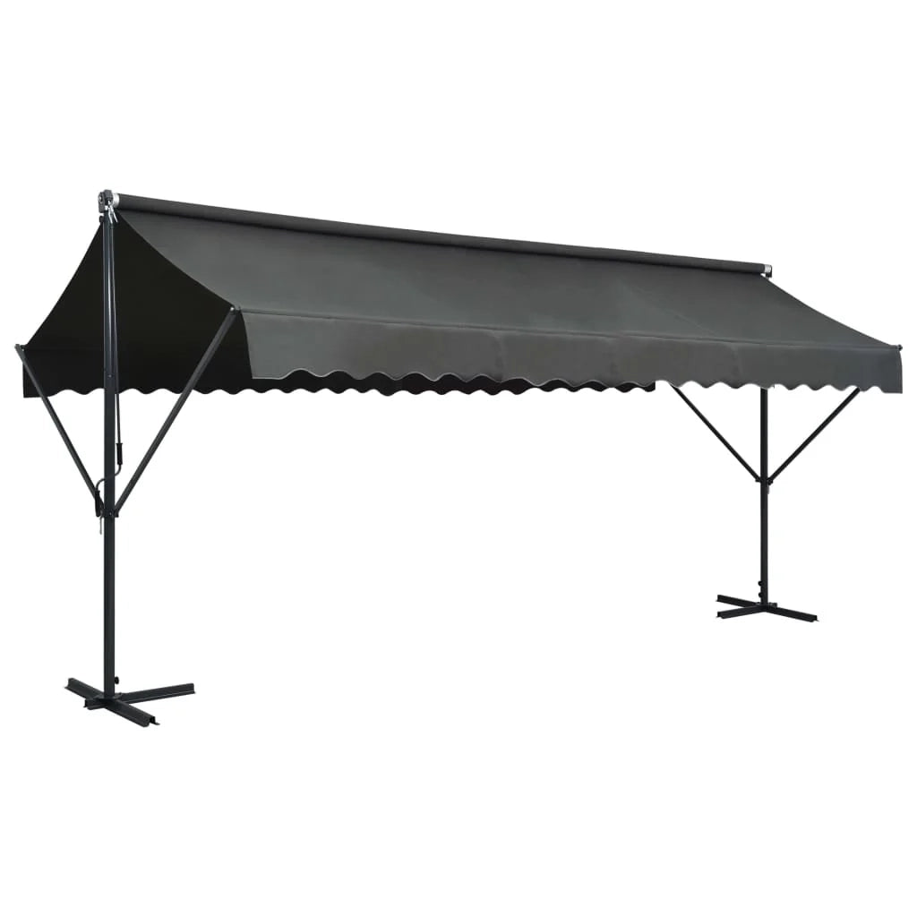 Tenda da sole autoportante 500 x 300 cm antracite 02_0007480