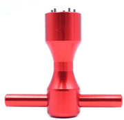 Strumento per putter da golf - Chiave a 5 gat - Alta qualità in alluminio - Colore rosso - Idoneo per professionisti del golf - Codice prodotto: Com..