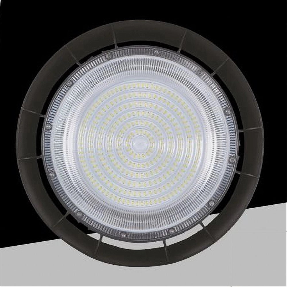 Trade Shop - Faretto Led Ufo Lampada A Sospensione 200 Watt Ip65 Luce Naturale 4000k He-200w -