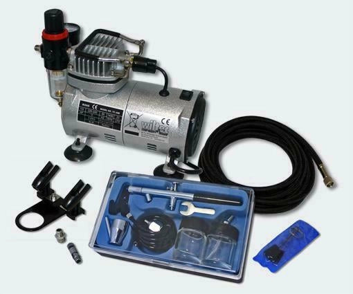 Kit compressore per aerografo per principianti con pistola 16_0002296