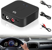 Adattatore audio HiFi senza fili con connessione RCA AUX 3,5 mm, ricevitore NFC 5.0 e adattatore audio Bluetooth stereo