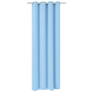 Tenda Oscurante con Occhielli in Metallo 270x245 cm Turchese
