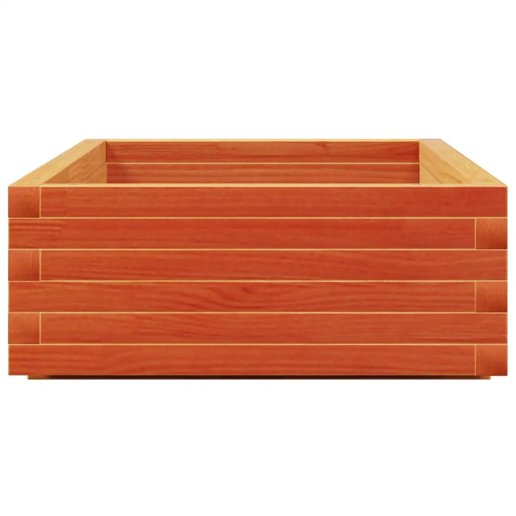 Fioriera Giardino Marrone Cera 110x60x26,5 cm Legno di Pino 847350