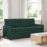 Divano Verde Scuro 196 x 81 x 87,5 cm Velluto