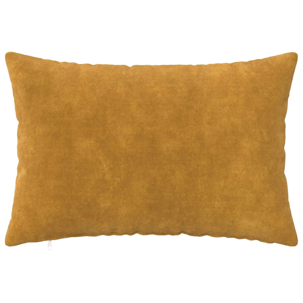 Federa 2 pcs HEERLEN Giallo 50 x 80 cm Fleece in microfibra 912021