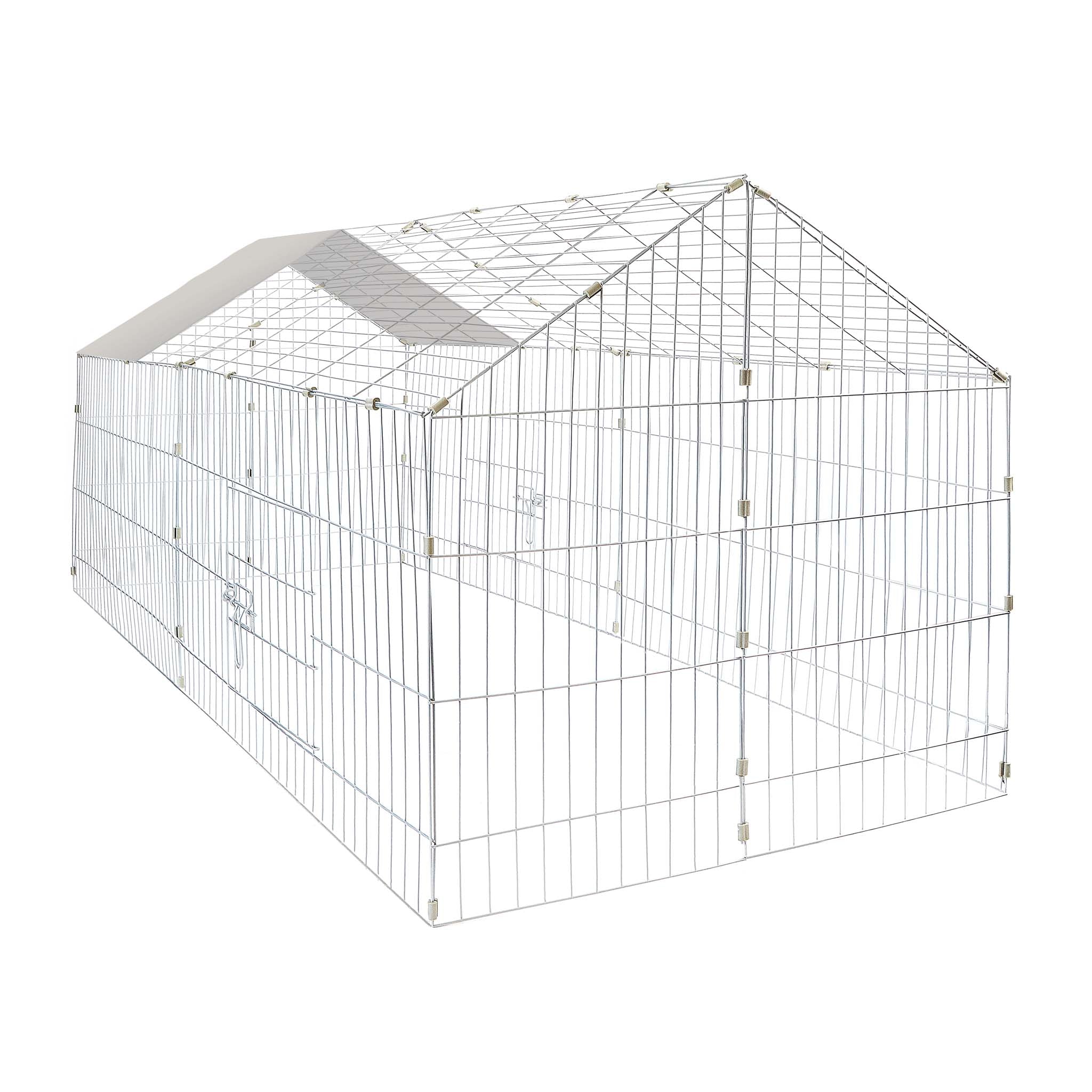 Recinto conigli Gabbia lepri Conigliera Spazio per muoversi Stalla Tetto di legno