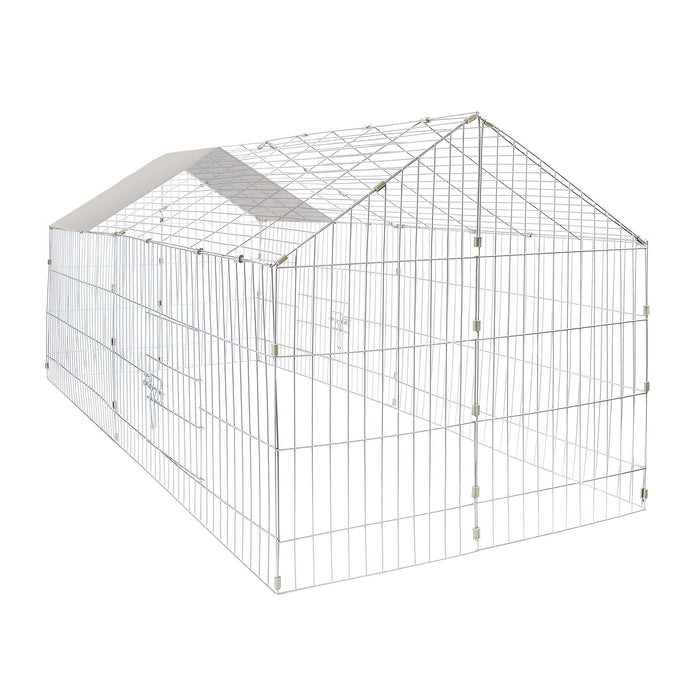 Recinto conigli Gabbia lepri Conigliera Spazio per muoversi Stalla Tetto di legno