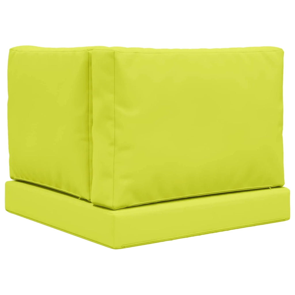 Cuscino per divano da esterno 3 pcs Verde Poliestere 900749