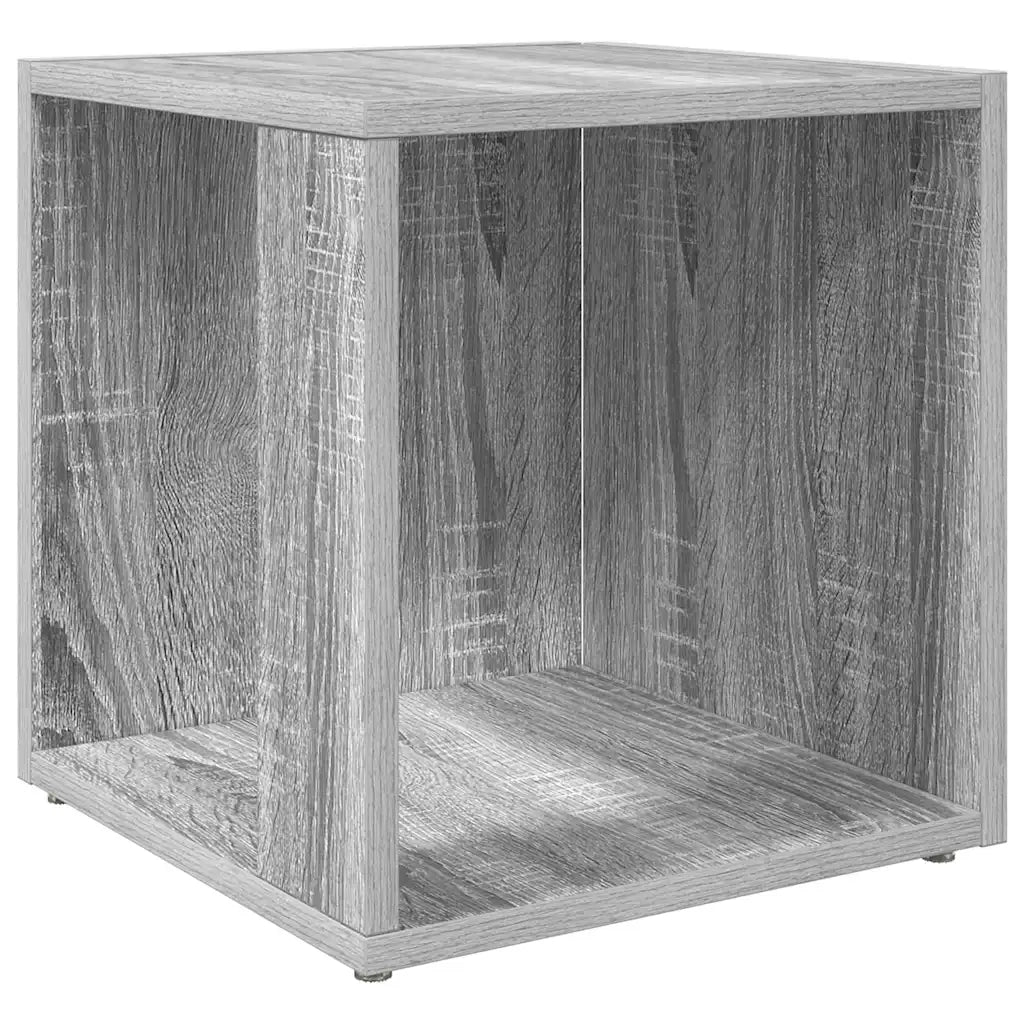 Tavolino Salotto Grigio Sonoma 33x33x34,5 cm Legno Multistrato cod mxl 9394