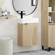 Mobile da Bagno con porta Rovere Sonoma 45,5 x 22,5 x 84 cm 889427