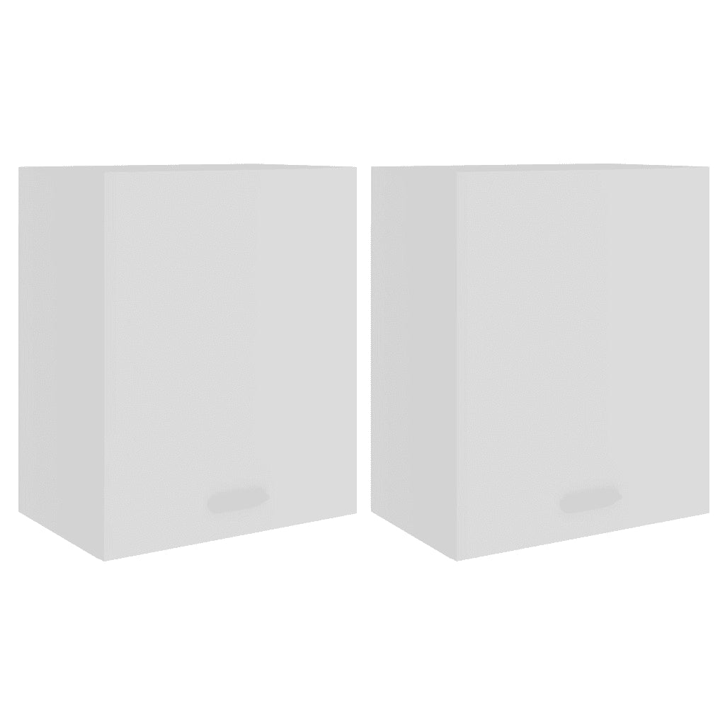 Armadi Sospesi “Lyon” 2 pz Bianchi 50x31x60 cm 805078