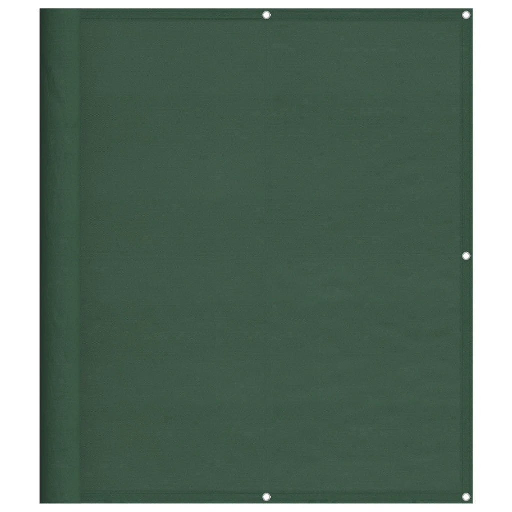 Paravento Balcone Verde Scuro 120x800 cm 100% Poliestere Oxford