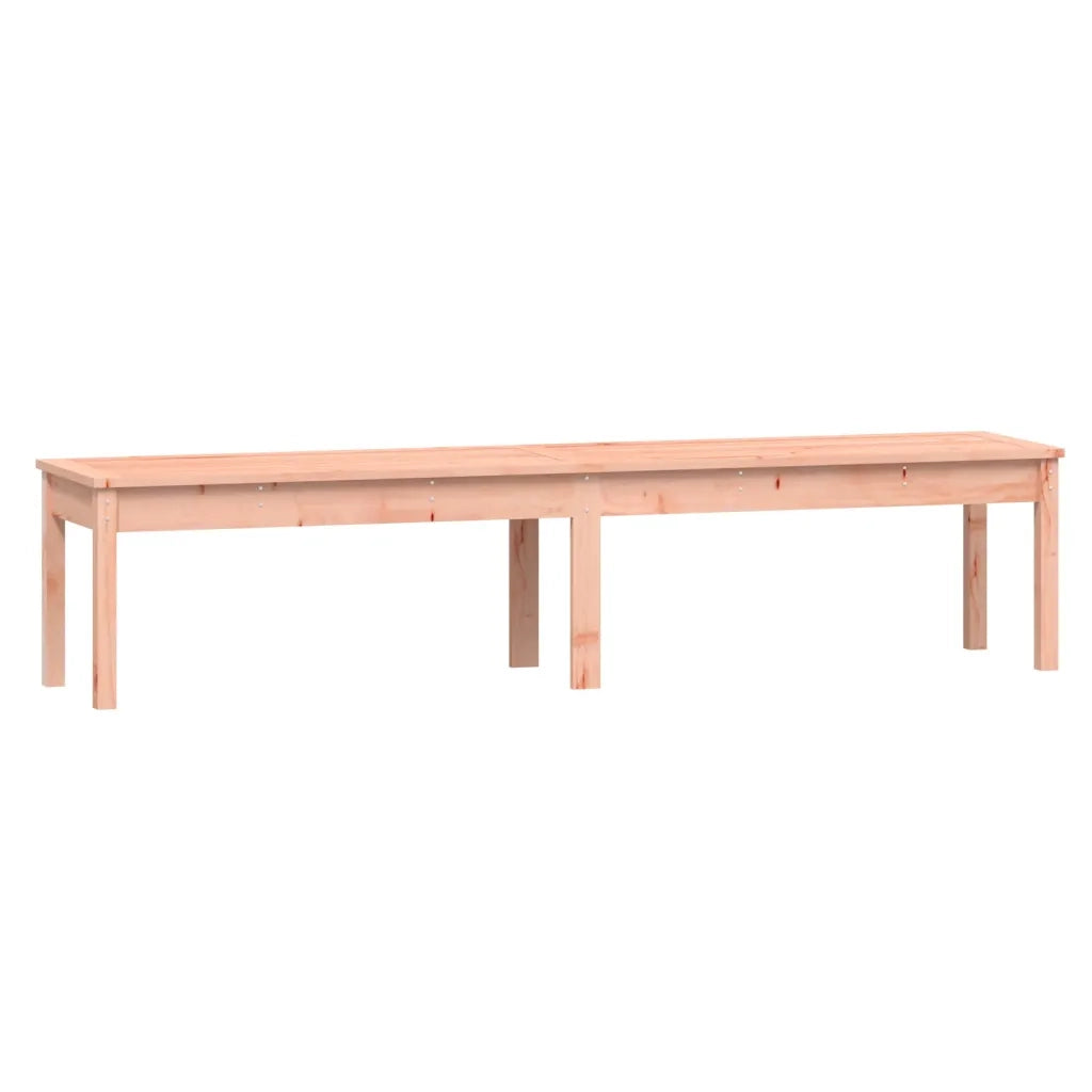 Panca da Giardino 2 Posti 203,5x44x45 cm Legno Massello Douglascod mxl 82294