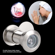 Sistema di osservazione per porte - Angolo di visuale 28 mm - Lenti in vetro di sicurezza - Reticolo antiintrusione - Protezione della privacy robusta - Adatto per porte con spessore 35-60 mm - Occhiello di osservazione