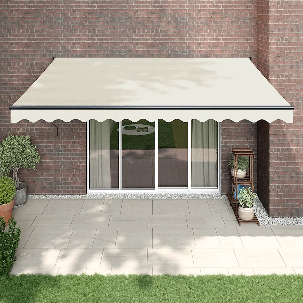 Tenda Sole Automatica Retrattile Crema 4x3 m 3154503