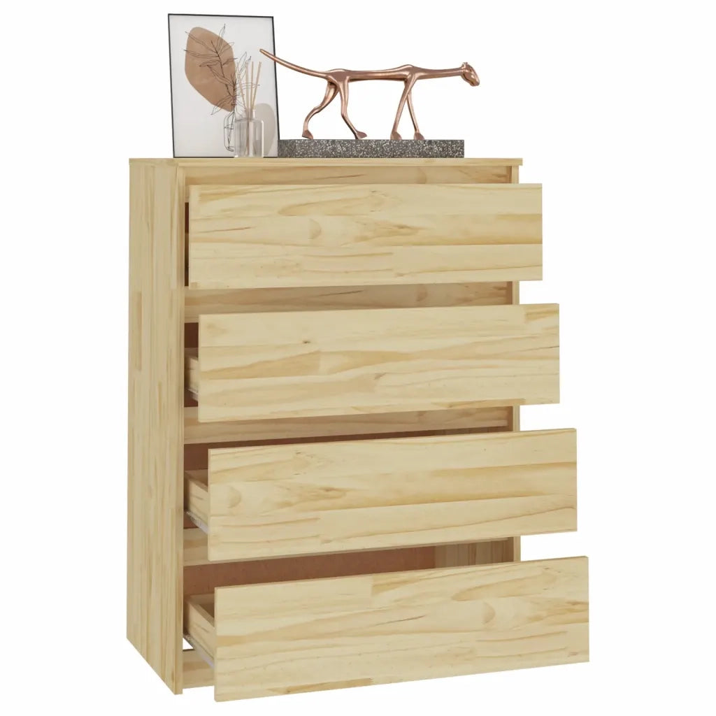 Credenza 60x36x84 cm in Legno Massello di Pino cod mxl 6119
