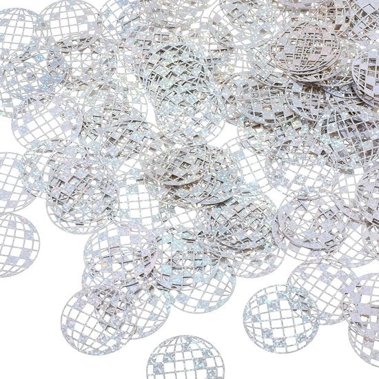 Discoteca Confetti Pack da 200 pezzi per Feste Disco anni '70, '80 - Decorazione da Festa e Accessori