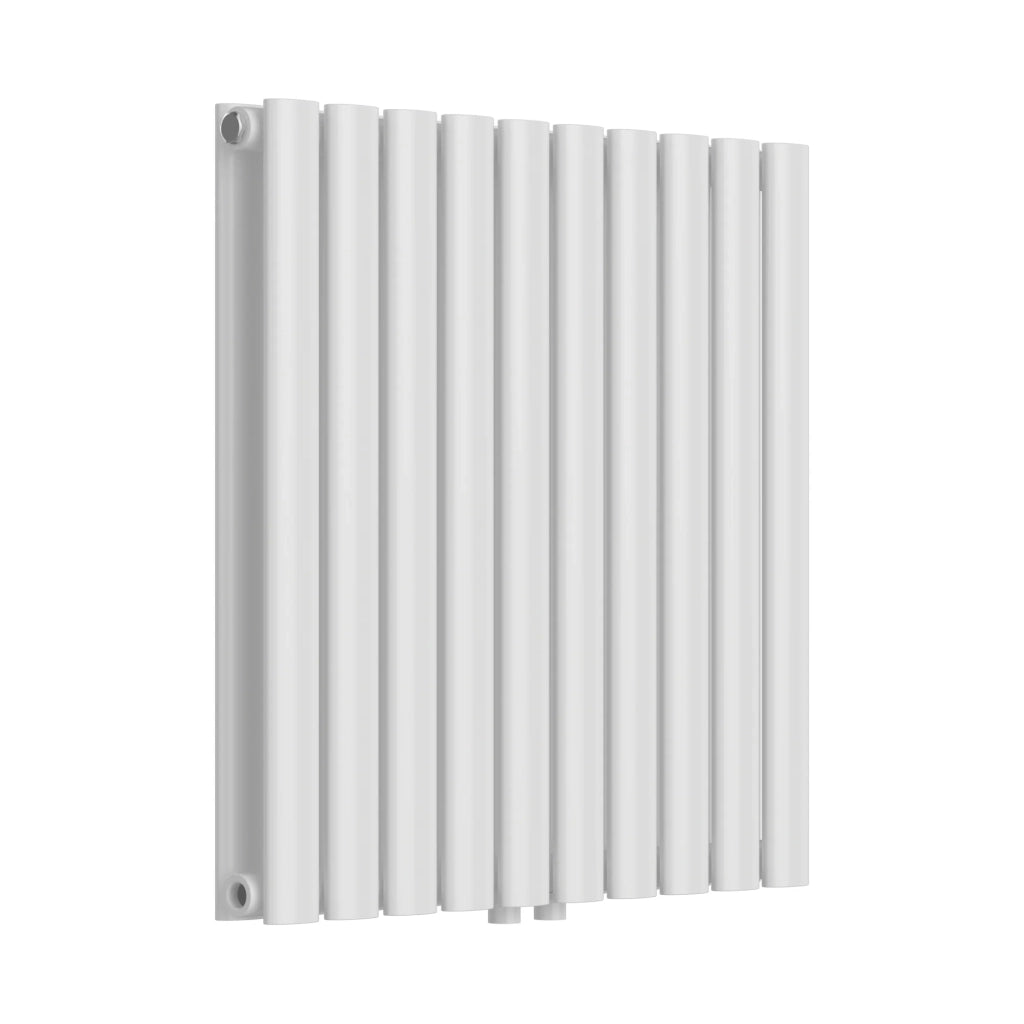 Radiatore a doppio pannello 800 watt acciaio 60 x 60 cm bianco 03_0010483