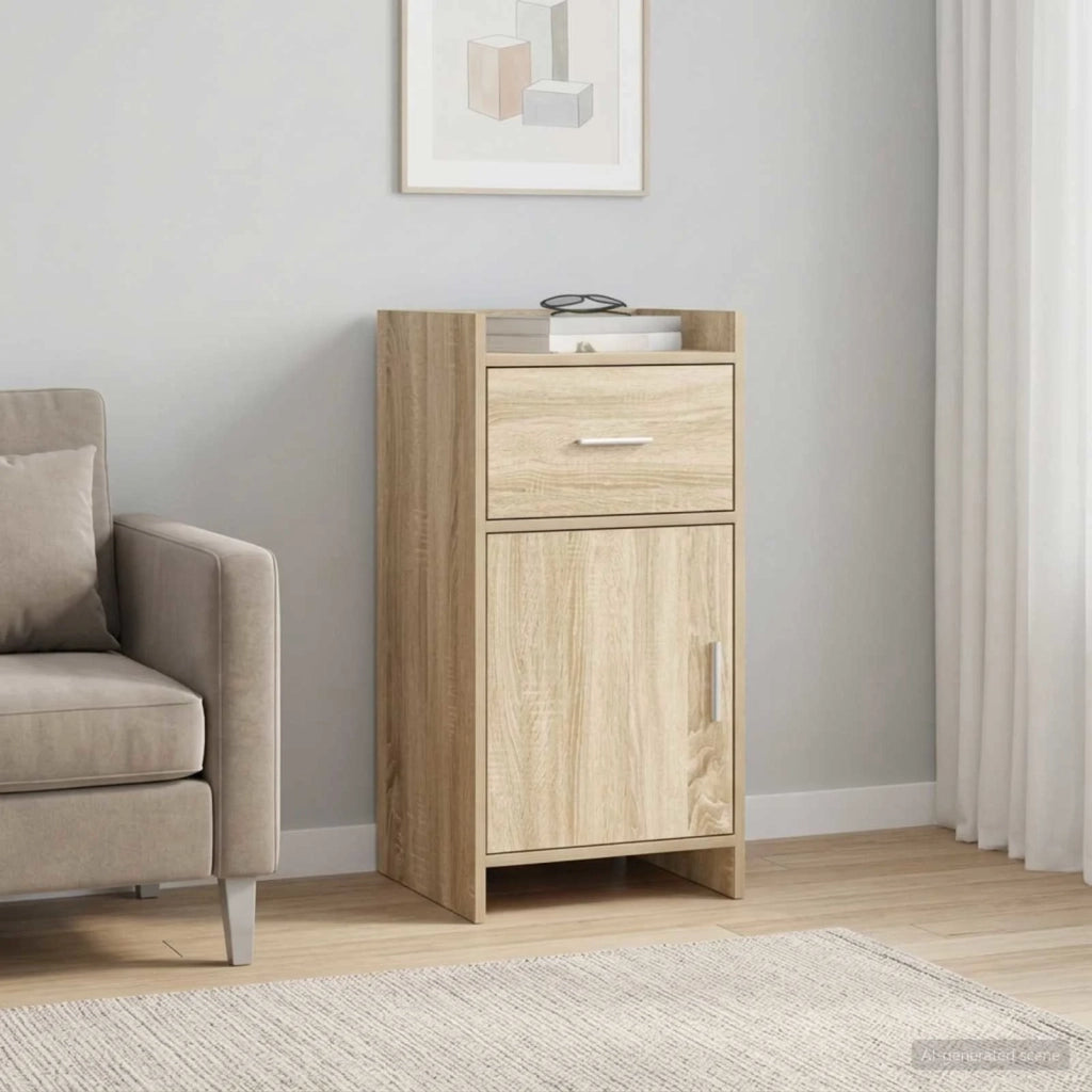 Credenza Rovere Sonoma 40 x 36 x 80 cm Legno ingegnerizzato 8011085
