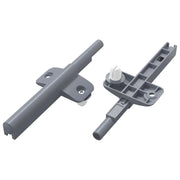 Smorzatore a Chiusura Morbida 2 pz Grigio 125 x 47 x 15 mm PP CFW4642558