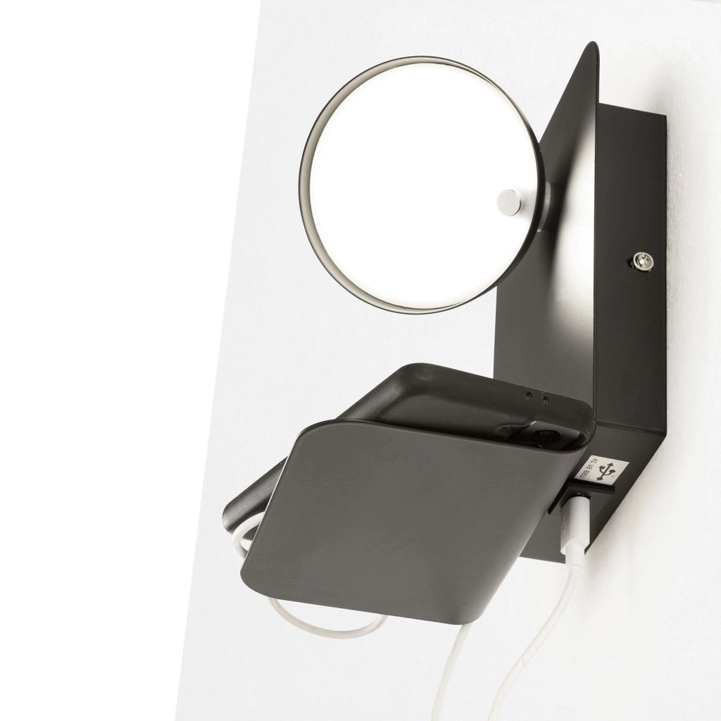 Applique led PAUL nero