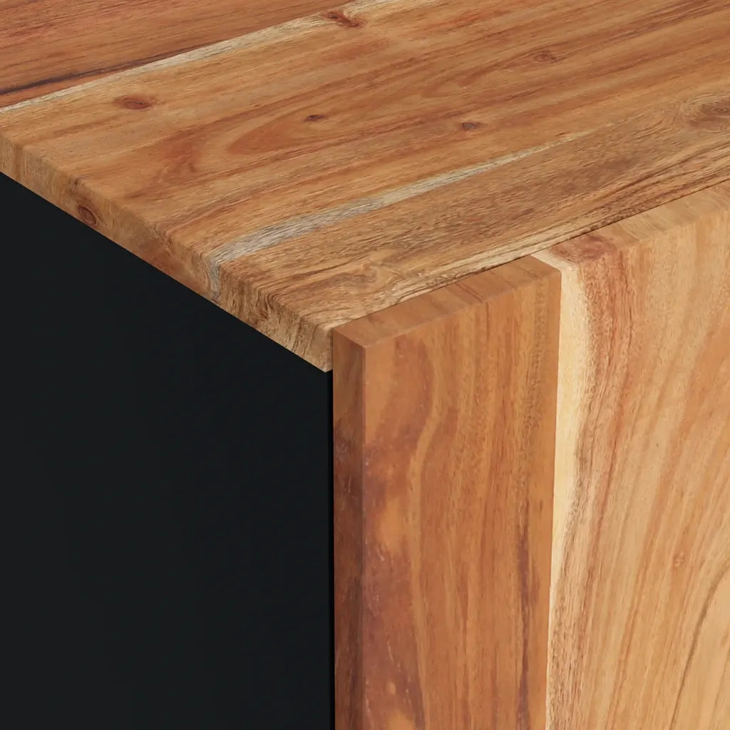 Mobile TV-Mobile per TV-Credenza TV 105x33,5x46cm Legno Massello Acacia Legno Multistrato