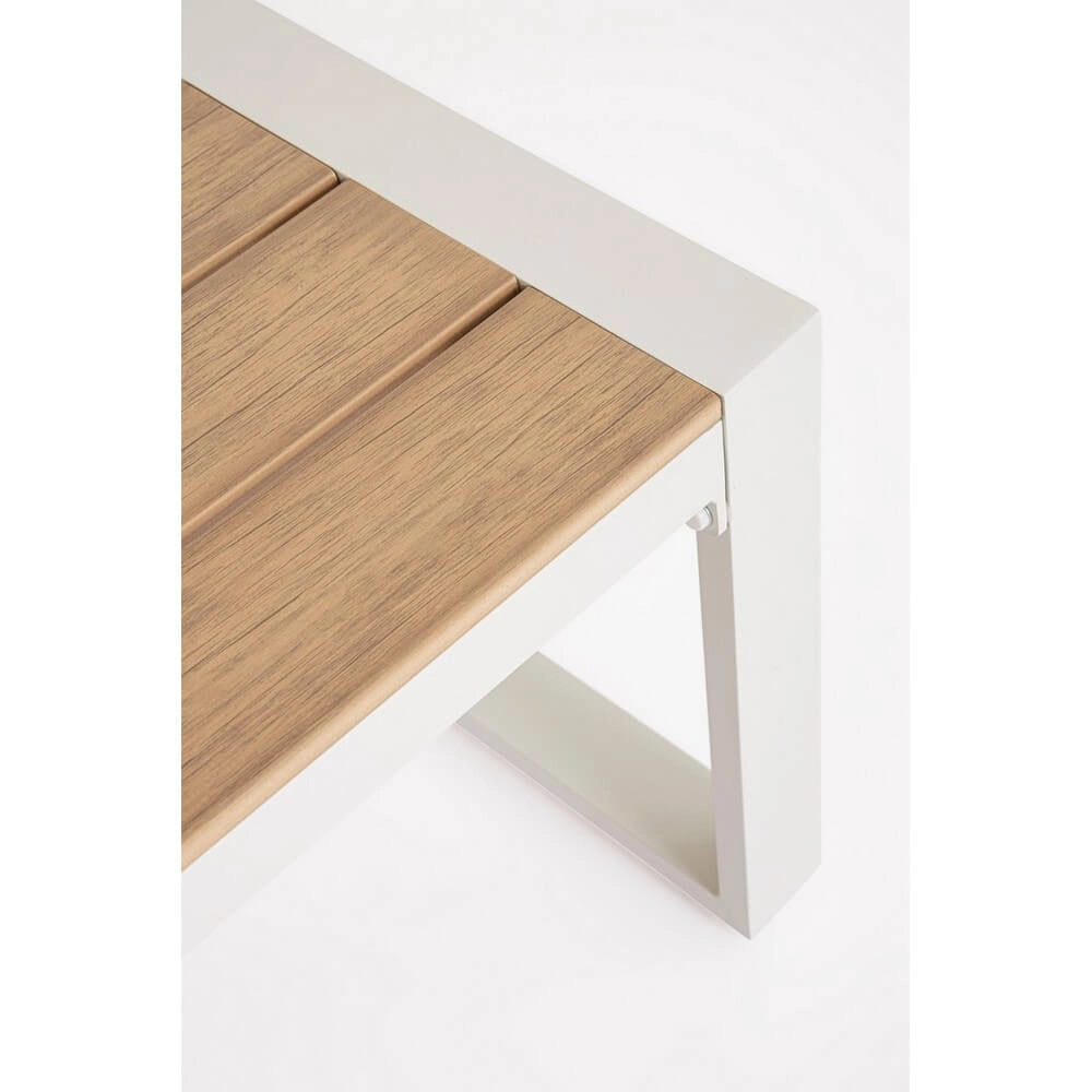 Set da 4 Salotto da Giardino in Alluminio con Cuscini e Tavolino - TALVION