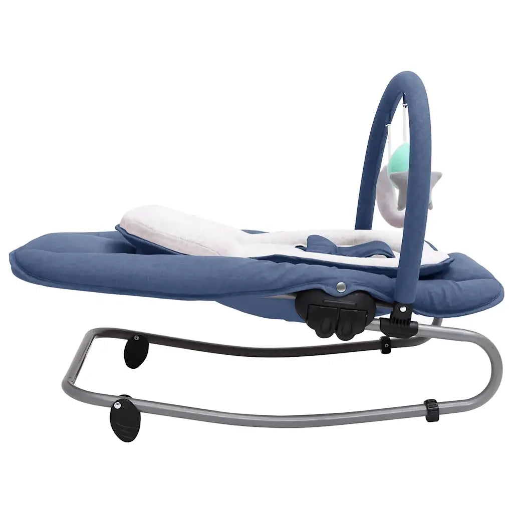 Sdraietta per Neonato Blu Marino in Acciaio 10256