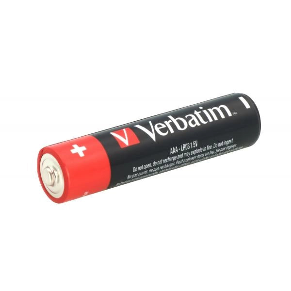 VERBATIM ALKALINE BATTERY AAA 10-PACK (HANGCARD)