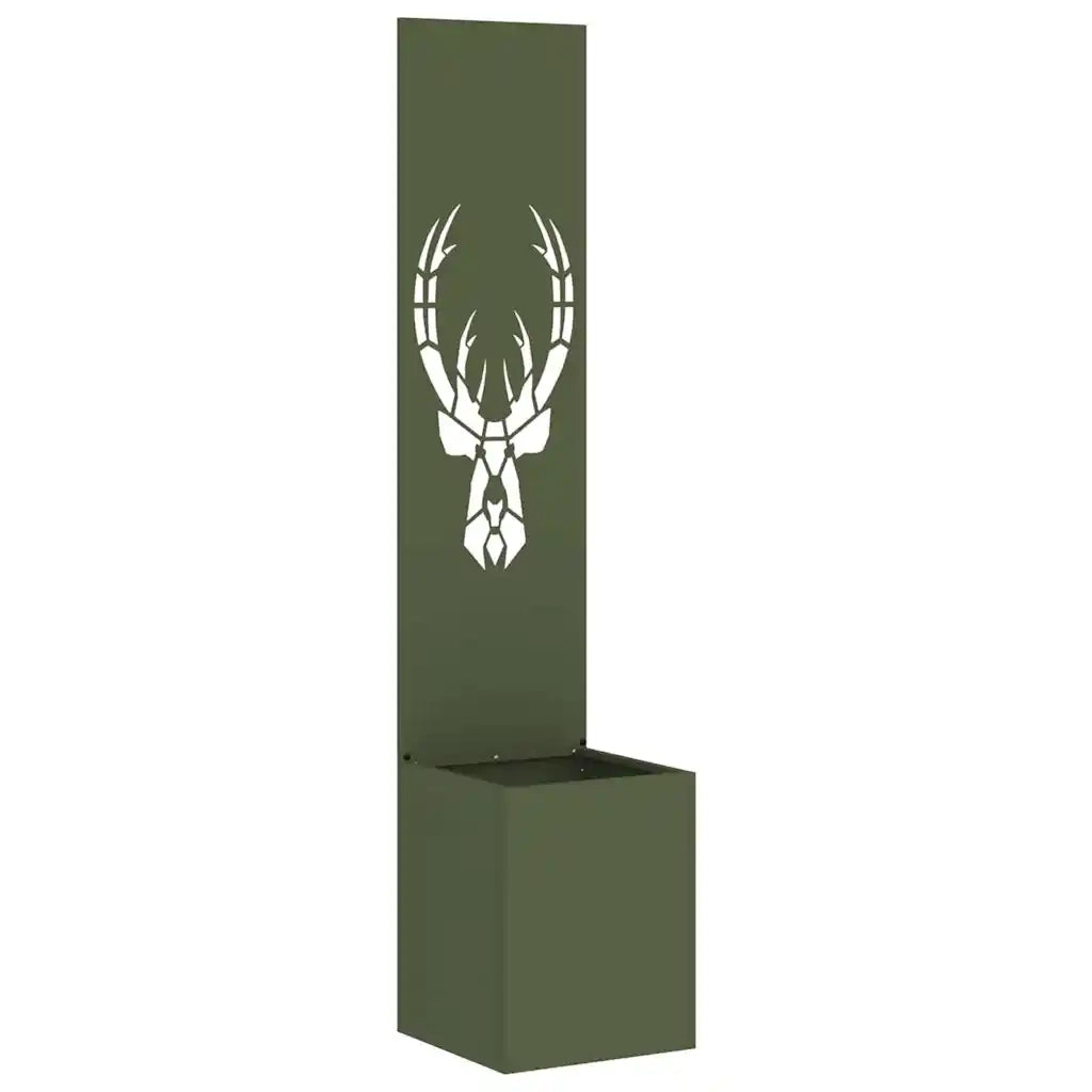 Schermo per privacy in giardino Oliver verde 32 x 32 x 150 cm CFW2332821